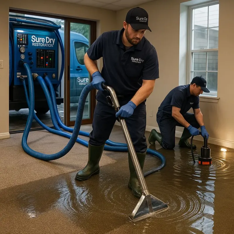 Water Extraction and Removal process in Castle Pines North, CO